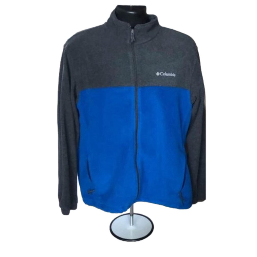 Columbia Men's Gray and Blue Lightweight Jacket